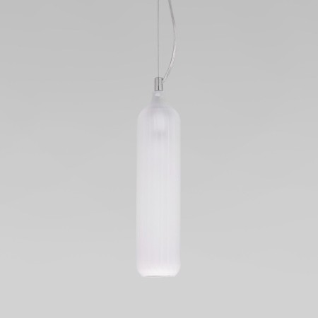Suspended lamp EUROSVETA SIESTA 50252/1, E14, 1x60W, 355x80 mm, chromium color-2