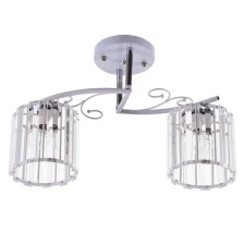 Chandelier 91286/2 E27 40W white-chrom 46x15x25 cm Bayerlux