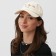 Minaku baseball cap, beige color, size 56-58