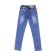 Denim costume for girls, height 116 cm, blue color