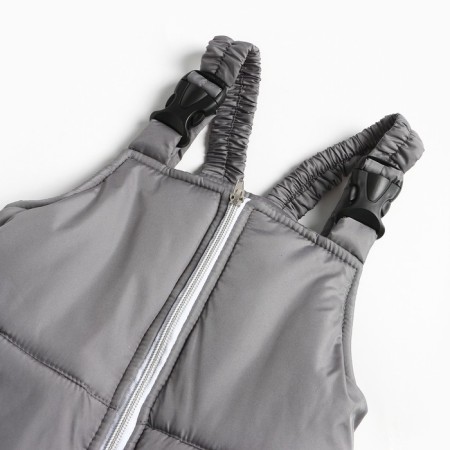 Kit (jacket/semi -combinezone) children, pearls/gray color, height 98 cm-5