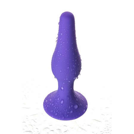 Anal plug A-Toys by Toyfa, silicone, purple, 10.2 cm-12