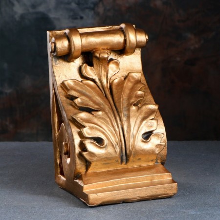 Holder-stand for books "Abstraction", 25cm, bronze-1