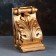 Holder-stand for books "Abstraction", 25cm, bronze