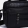 Male bag, black color