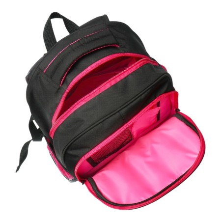 School backpack, 40 x 33 x 19 cm, ergonomic back, stavia "muzzle", black/pink-8