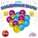 Latex ball 12 ", metal, set 100 pcs., Mix color