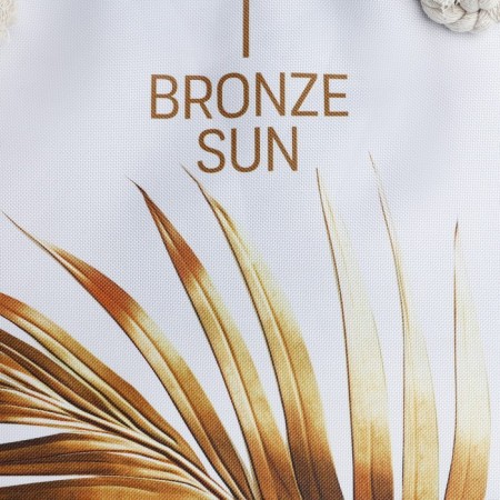 Brown Bronze Sun Bag, 47x37x13 cm-3