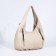 Love bag with a zipper, 3 outer pockets, beige color