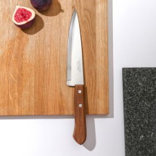 Knife of the cook Tramontina Universal, blade 17.5 cm, steel AISI 420, wooden hilt