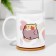 Sublimation mug "I spat there. Just know", with application
