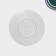 Tea couple ceramic "Profitrol", 3 objects: a cup 180 ml, a saucer d = 13.7 cm, a spoon, the color is green/white
