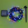 Garland "thread" 20 m, dark thread, 200 LED, glow of multi, 2 modes, solar battery
