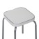Stool "Factories 3" TF03/SS, light gray