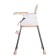 Biscuit feeding stool, beige color