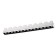 Built -in LED LED NOVOTECH, 30 W, 220 V, 405x40 mm, d = 405 mm, white