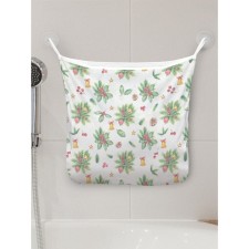 Organizer in a bathtub on the suction cups “Bouquet with Omely”, for storing toys and trifles, size 33x39 cm
