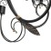 Ariel chandelier 5xe14 40W black and gold 58x58x40.5-100 cm Bayerlux