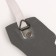 Suspended decor "Horseshoe for happiness and good luck" steel with an echoing silverie, 12x12cm