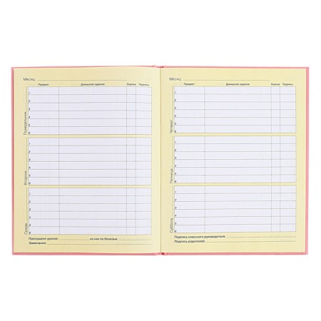 Diary for grades 1-4, solid cover "Girlfriends", matte lamination, selective varnish, block 60 g/m2-9