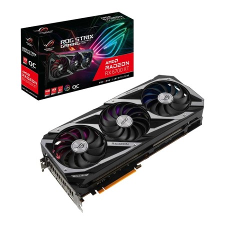 The ASUS PCI-E 4.0 ROG-STRIX-ROX-RX6700XT-S12G-GAMINA AMD Radeon RX 6700XT 12GB 192BIT G 106852-5