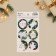 Paper stickers “Miracles Time”, for gifts, 9 x 16 cm, New Year