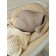 Hat with a brush Children's Amarobaby Pure Love Sweet, size 38-40 cm, brown color