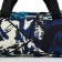 Sports bag, textura, average size, green/white color