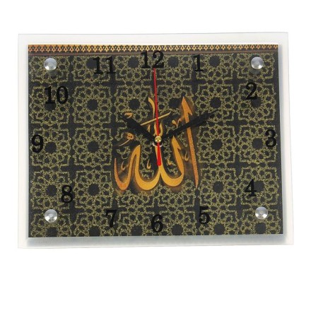 Carty clock, series: religion, "Muslim", 20 x 25 cm-3