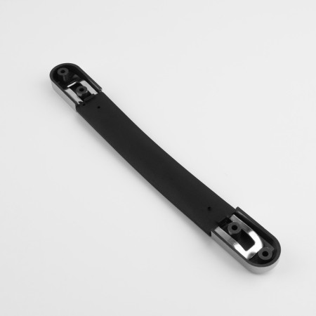 Handle for a suitcase, plastic, 20 × 2.2 cm, black/silver color-3