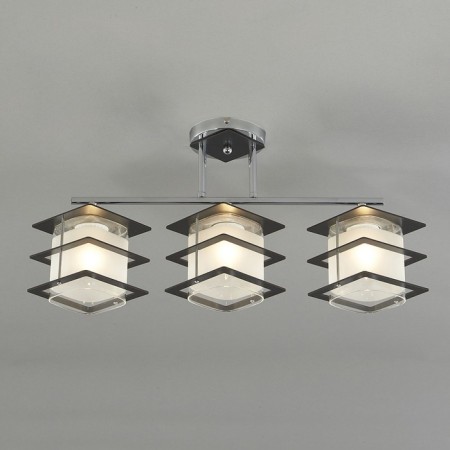 Ceiling lamp 3x60W E27, size 54x13x28 cm-2