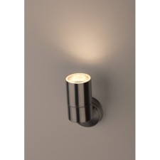 Бра GU10  35W IP54 хром 7,7х8 см, D6 см,