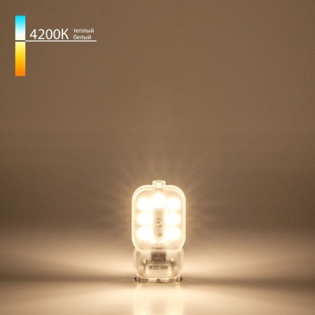 JCD Elektrostandard LED lamp, 15x15x47 mm, 3W, G9, 255LM, 4200K