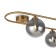 Bra Freya Fr5233WL-04BS1 Inversion, 240x165x720 mm, G9, 4x25W, brass color