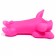Buzhenina squeal toy for dogs, 13 cm, pink