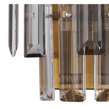 Wall lamp TON 2XE14 40W, size 23x13x21 cm, bronze color-1