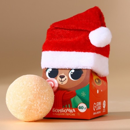 Bright for the bath "Bright Emotions", 40 g, fragrance of peach, pure step-1