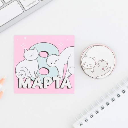 Gift set: notebook and icon of "flower mood"-1