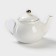 Teapot porcelain harness “Milky Way”, 900 ml, white color in specking