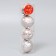 Set of balls plastic D-5.5 cm, 4 pcs "New Year's fun" Christmas trees, pink
