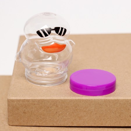 The basis for creativity and decor is a jar with a “duck” lid, size - 5.5 × 5 × 4.5 cm, mix color-1