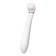 Vibrator with vacuum stimulation Flovetta Jasmine, 23 cm, silicone, white color