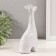 Souvenir Ceramics "Giraffe. Ethnic patterns" White aged 8x5x18.5 cm