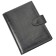 Covers for passport and auto documents, on the button, black matte color