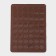 Macarons Macarons Macarons “Rond”, silicone, 37.5 × 28 cm, brown color