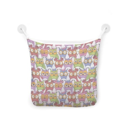 Organizer in a bath on suction cups “Suvynaya public”, for storing toys and trifles, size 33x39 cm-2