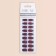 Follow nails, 24 pcs, with glue plates, the shape of the almonds, matte/glossy, cherry color