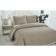 A set with a blanket "Roxalan", size 160x220 cm, 50x70 cm, color of coffee
