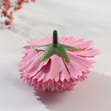 Soap petals "Budhouses of carnations. Draval pink" 6x6x5 cm-1