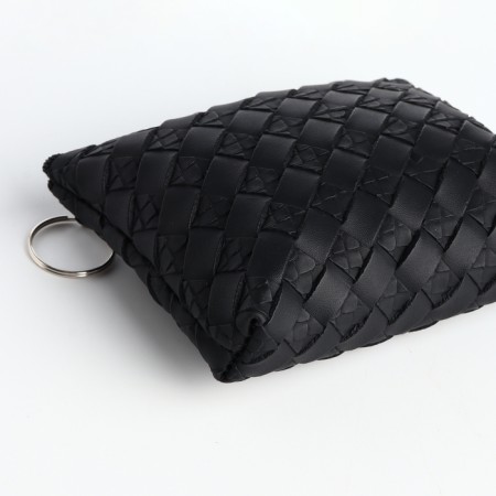 Women's wallet with lightning, black color-2